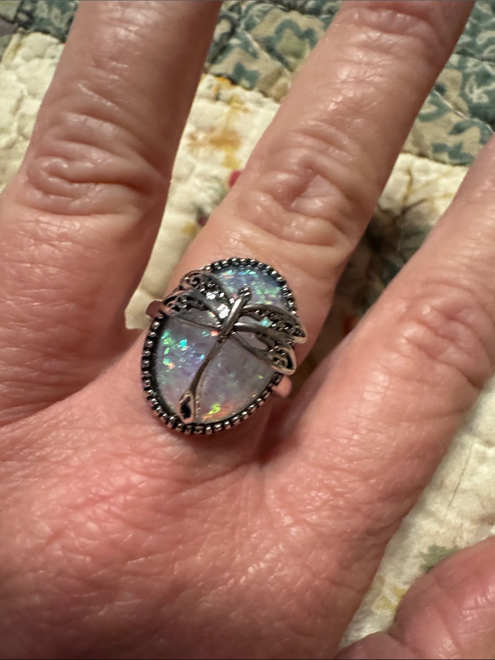 Dragonfly Ring. Size 7